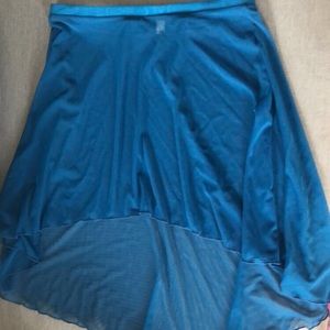 Granlund Dancewear Ballet Mesh Skirt Teal Medium